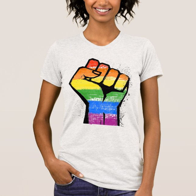 Camiseta Resistência LGBT (Frente)