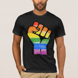 Camiseta Resistência LGBT ao Orgulho