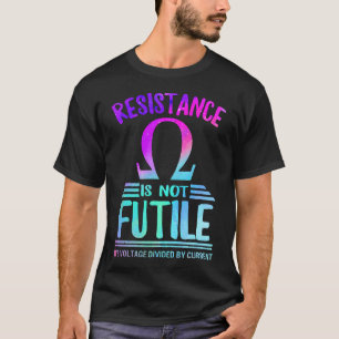 Camiseta Resistência Não É Fútil, Sua Tensão Dividida por