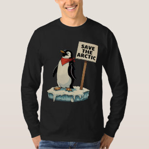 Camiseta Resistência: O Pinguim Luta Contra Tarifa