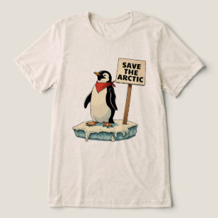 Camiseta Resistência: O Pinguim Luta Contra Tarifa