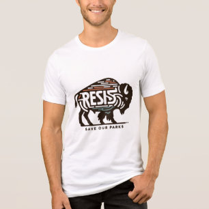 Camiseta Resistência Salve Os Nossos Parques - Conservação 