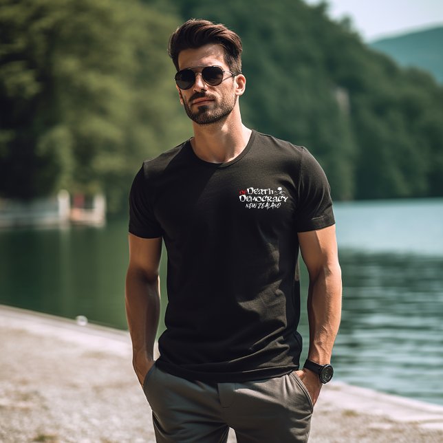 Camiseta Resistência torna-se política à NZ (Criador carregado)