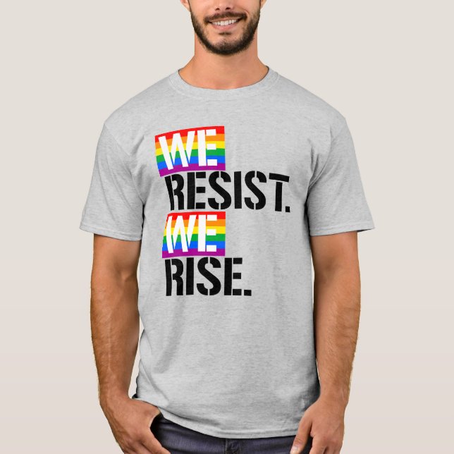 CAMISETA RESISTIMOS A AUMENTAR (Frente)