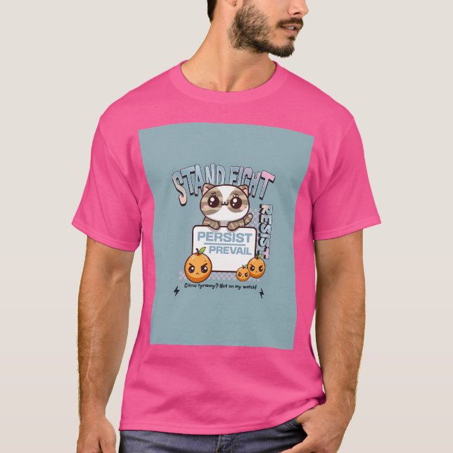 Camiseta Resistir a Continuar a Prevalecer (Frente)