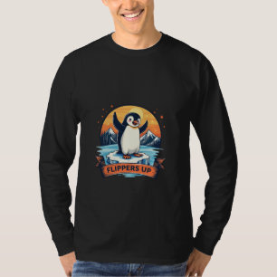 Camiseta Resistir A Eu Ficar Com Pinguins Anti Trump