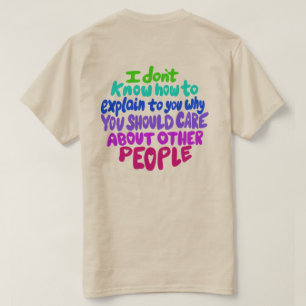 Camiseta Resistir à Mão Acondicionada