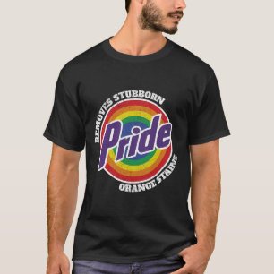 Camiseta Resistir a Trump Remover o Orgulho M de Manchas La