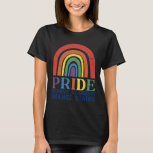 Camiseta Resistir a Trump Remover o Orgulho M de Manchas La
