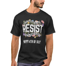 Resistir Anti-Trump 4 de Julho Personalizado