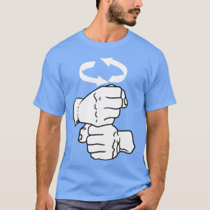 Camiseta Resistir ao Professor de Língua de Sinais American