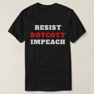 Camiseta Resistir Boicotar Impugnar