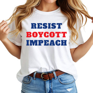 Camiseta Resistir Boicotar Impugnar