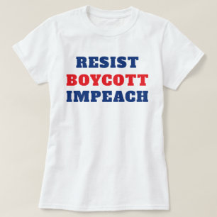 Camiseta Resistir Boicotar Impugnar