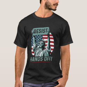 Camiseta Resistir Estátua da Liberdade Resistência Fica For