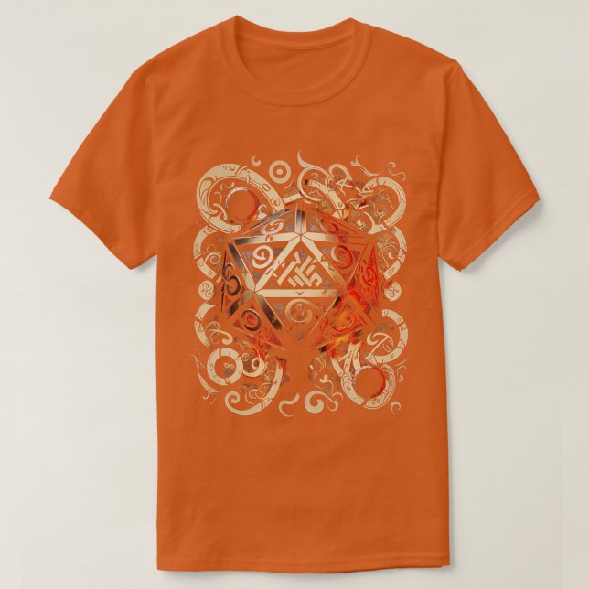 Camiseta Resolução D20 Von (Frente do Design)