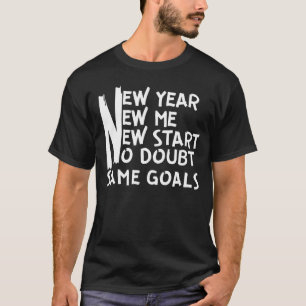 CAMISETA RESOLUÇÃO DO ANO NOVO.