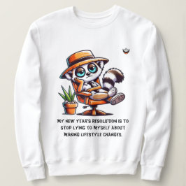 Camiseta Resolução honesta sobre as mulheres no ano novo