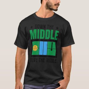 Camiseta Resolva O Gráfico De Paddle Do Jogador De Pickleba