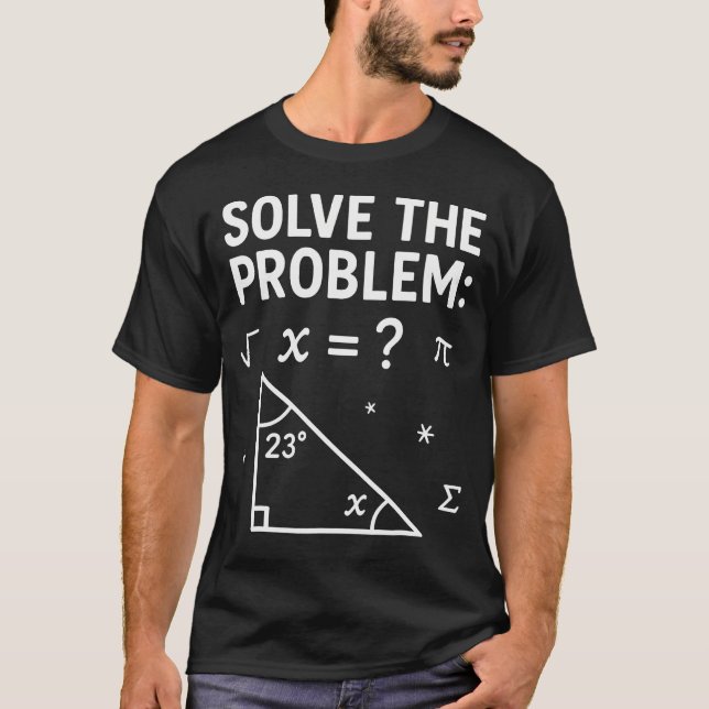 Camiseta Resolva O Problema Faça A Matemática 67 Meme Engra (Frente)