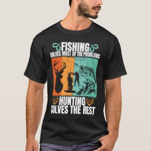 Camiseta Resolver A Maioria Dos Problemas Engraçados De Pes
