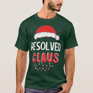 Camiseta Resolvida Figuras de Natal de Papai Noel