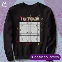 Camiseta Resolvo problemas SUDOKU