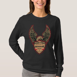 Camiseta Respe de Tradição Indígena Indígena Americana Anis