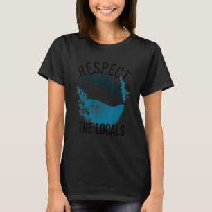 Camiseta Respeitar a Biologia dos Direitos dos Animais do O
