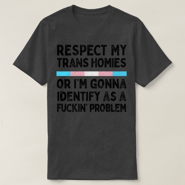Camiseta Respeitar as Minhas Transmissões 1 (Frente do Design)