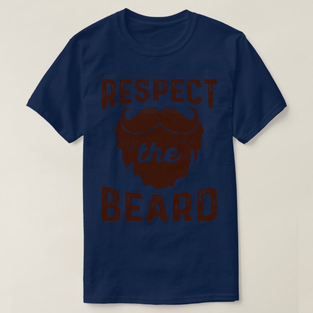 Camiseta Respeite A Barba (Frente do Design)