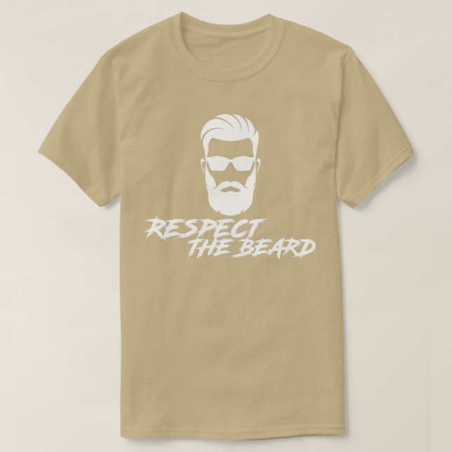 Camiseta Respeite a barba 33 2 (Frente do Design)