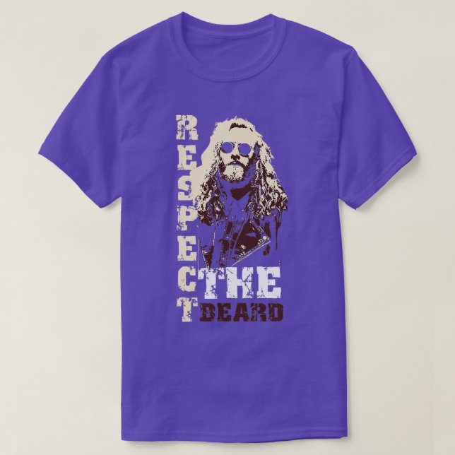 Camiseta Respeite a barba 76 (Frente do Design)