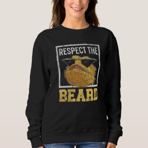 Camiseta Respeite A Barba Dragão Barbudo Colecionador de Ré