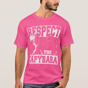 Camiseta Respeite A Capybara