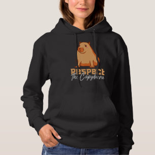 Camiseta Respeite A Capybara Funny Capybara Proprietária An