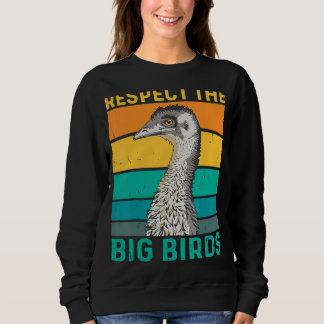 Camiseta Respeite A Citação De Aves Para Um Pássaro Da Uem
