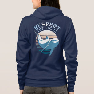 Camiseta Respeite a citação local - Consciencialização dos