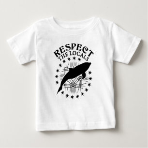 Camiseta Respeite A Citação Local - Golfinho Lover