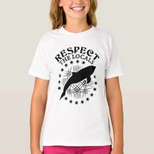 Camiseta Respeite A Citação Local - Golfinho Lover