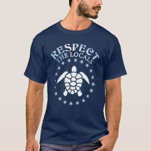 Camiseta Respeite A Cotação Local - Sensibilização Da Tarta