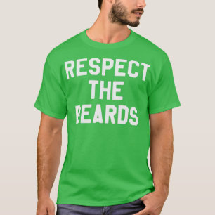 Camiseta Respeite A Ideia Do Hipster De Sobrecarga Da Barba