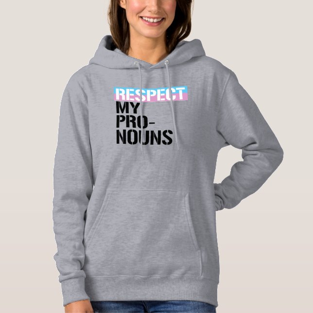 Camiseta Respeite Meus Pronomes (Frente)
