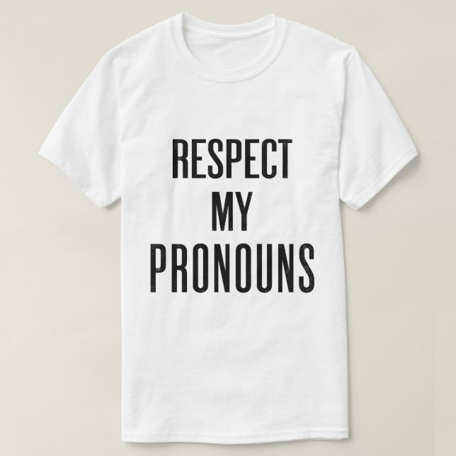 Camiseta "Respeite minhas recompensas" (Frente do Design)