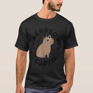 Camiseta Respeite O Animal Capybara