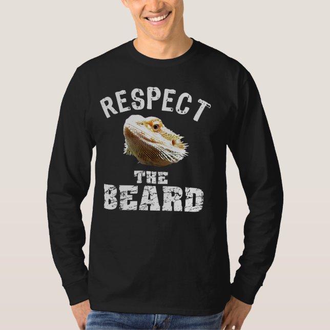 Camiseta Respeite O Dragão Barbudo (Frente)