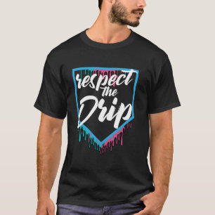 Camiseta Respeite O Drip Beisebol Drip