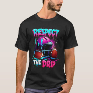 Camiseta Respeite O Drip Futebol Drip Meninos Sorvete Drip