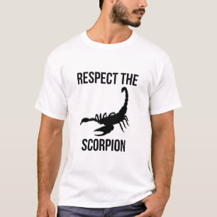 Camiseta Respeite o Escorpião