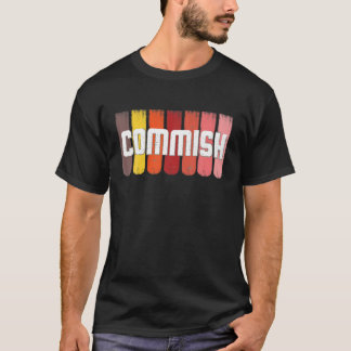 Camiseta Respeite O Futebol De Jogo Comm Da Senhora Commish